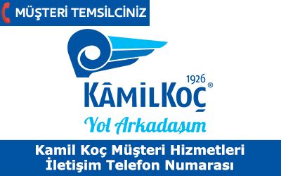 manisa kamil koç telefon numarası